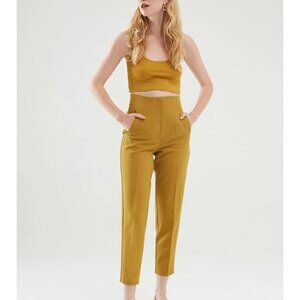 Zara High-Waisted Trousers | Medium